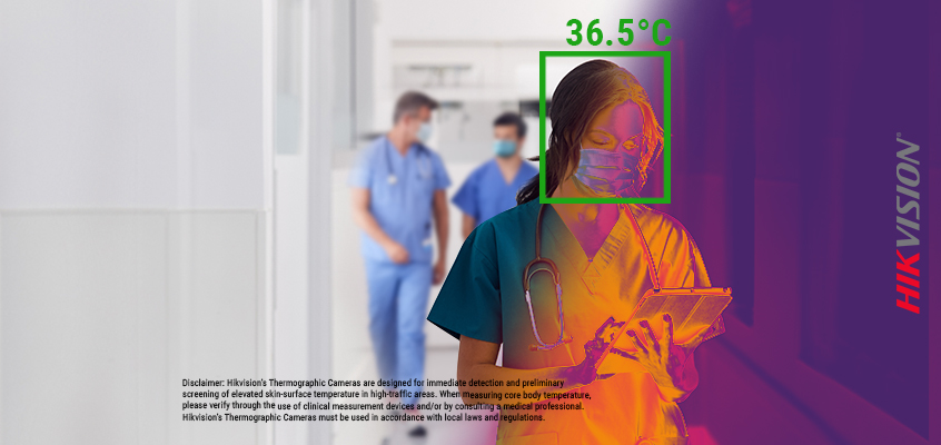 Hikvision HikWire blog article Turnkey Temperature Screening & Mask Detection Solutions to Help a Diverse Range of Organizations Maintain Safe Operations